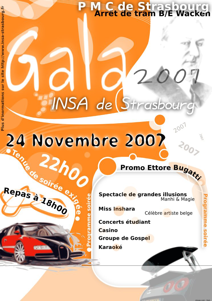 Affiche gala 2007